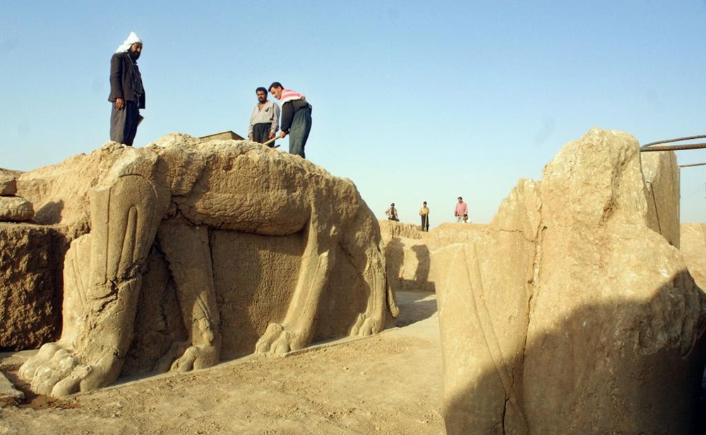 isis铲平3300年亚述古城