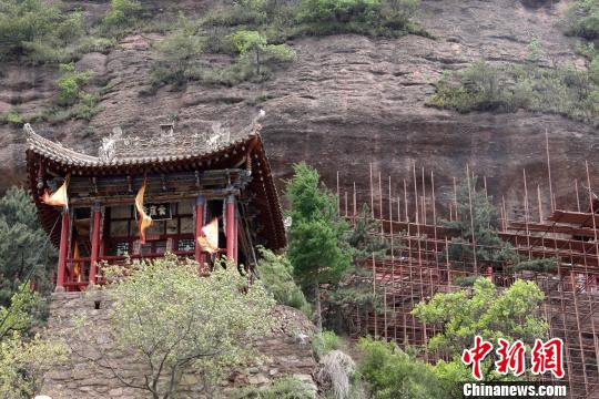 甘肃庄浪云崖寺大规模修缮系中国石窟造像之风止息地