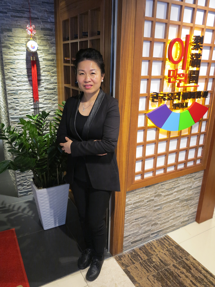 图:老板娘在韩国料理行业打工二十多年,现自己开店  大公报记者周怡
