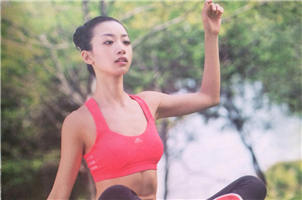 健身女神网络走红 和王珞丹像的只有胸