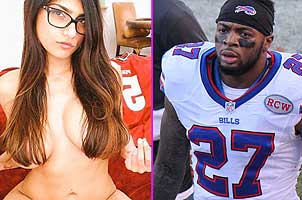 21岁色情女星被NFL球员骚扰