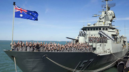 澳洲皇家海军驱逐舰"珀斯"号bc网站