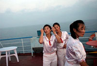 外媒镜头下的朝鲜职业女性