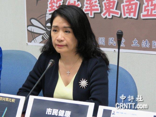 李贵敏表示,高雄疫情已进入高峰期,但市长陈菊10月分竟还有心情到法国