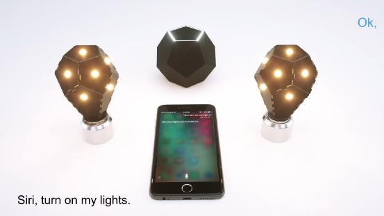 那个十二面体灯泡推新智能套件 兼容HomeKit