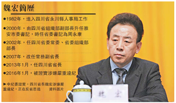 四川省长违纪"反省思过" 曾是草根"双非"省长