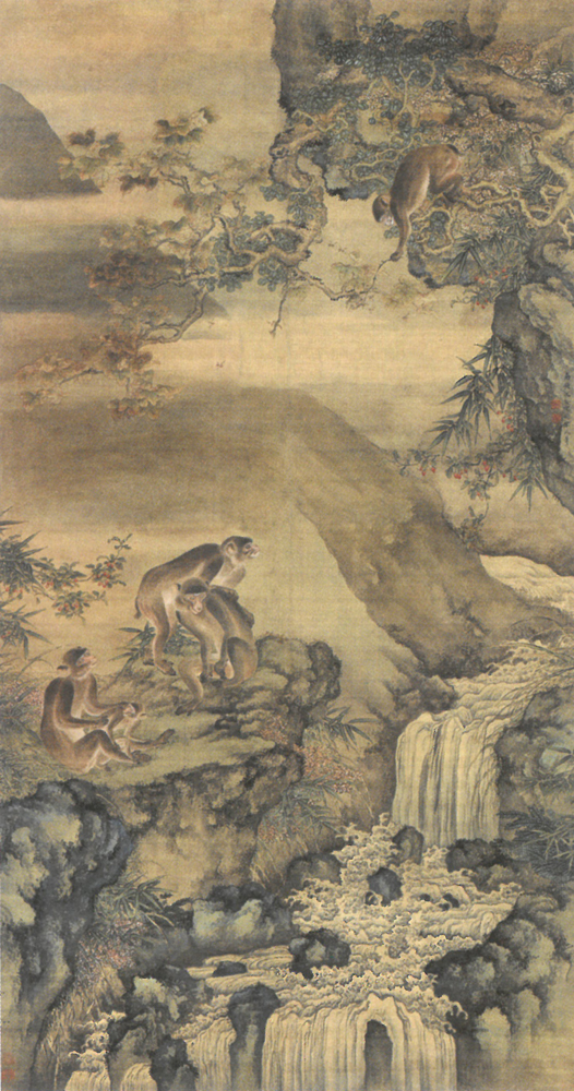 图:沈铨《蜂猴图》北京故宫博物院供图 丙申猴年将至,《故宫日历》按照惯例收罗了不少北京故宫博物院馆藏的猴类藏品,最常见的便是带有封侯寓意的古代、近代字画。因多为宫廷贺寿、节庆之礼,部分画作难免设色华丽,落入俗套,唯独是南苹先生沈铨之作笔锋细腻而不失清雅,不由得令人眼前一亮。本期《汲宝斋》藉除旧迎新之际,从沈式画猴说开去,谈谈这位清朝画师如何在东渡日本后成为舶来画家第一人。大公报记者 周婉京 中国画早在十七世纪下半叶即德川中期传入日本,当时被日本人称作南画。日本江户时期幕府推