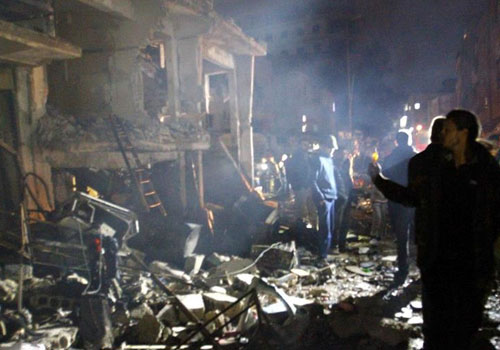 叙利亚大马士革南郊连环爆炸致83死178伤