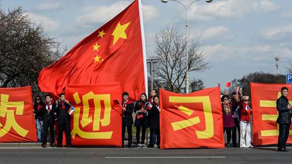 习近平同捷克总统泽曼举行会晤