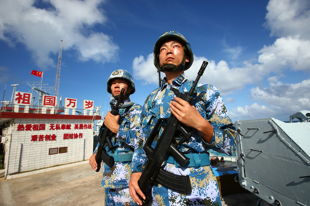 国防部强调,美国军舰来得再多再频,也动摇不了解放军捍卫国家主权安全