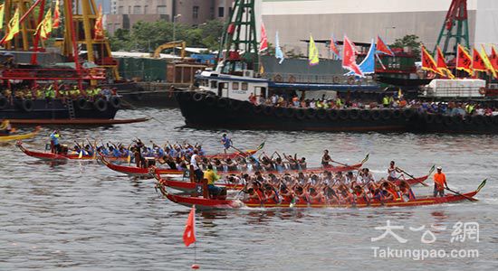 慶迴歸19年 東區龍舟競渡逾80隊參賽