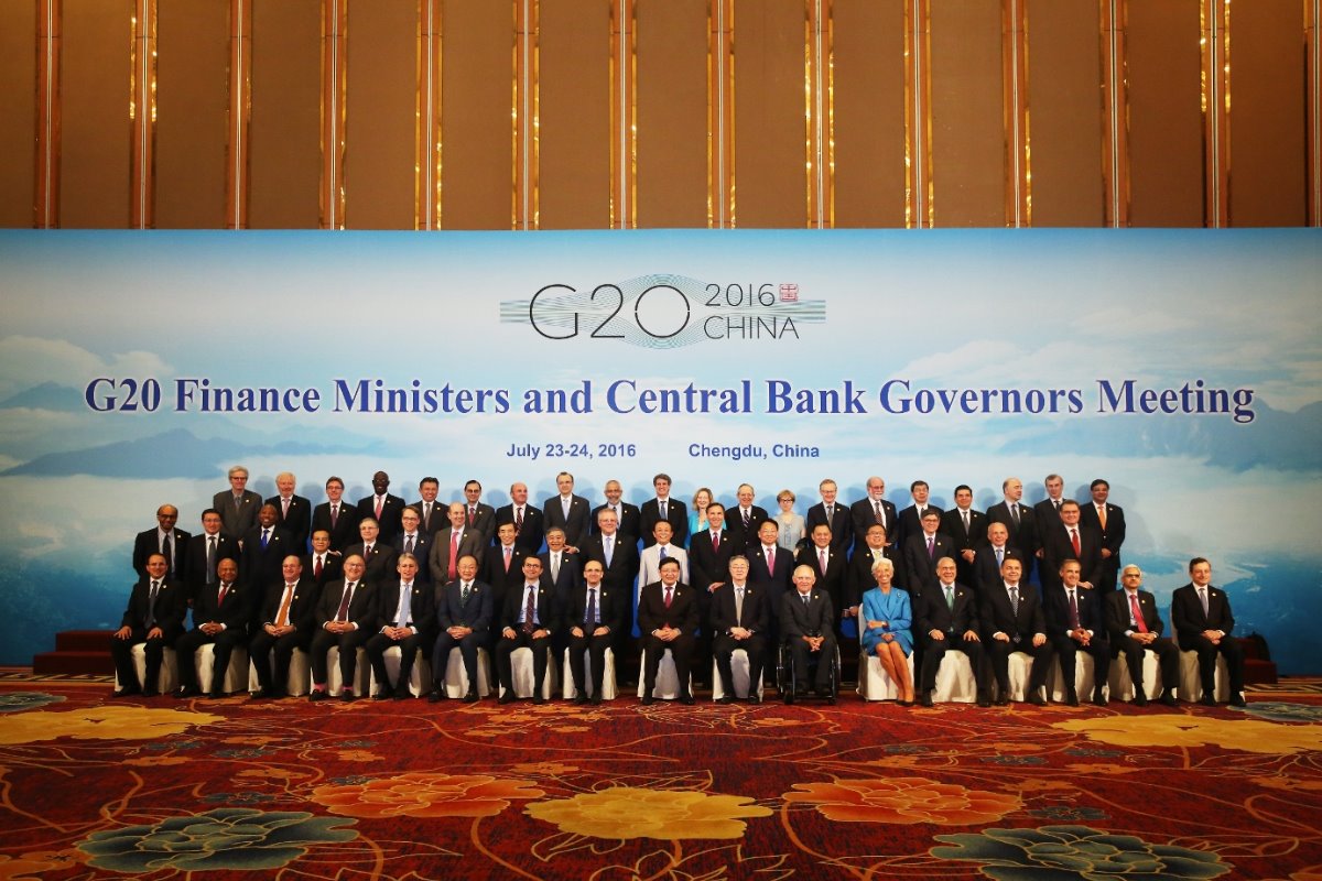 2016年第三次g20财长和央行行长合影(财政部供图)