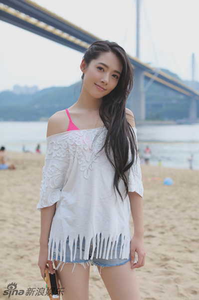 纯真又性感 郭碧婷海边写真曝光