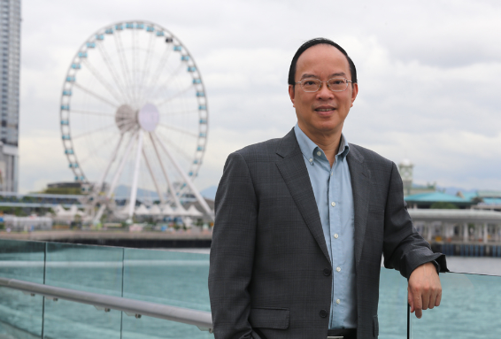 直言港人创意及人才绝不输给世界任何一个地方/大公报记者何嘉骏摄