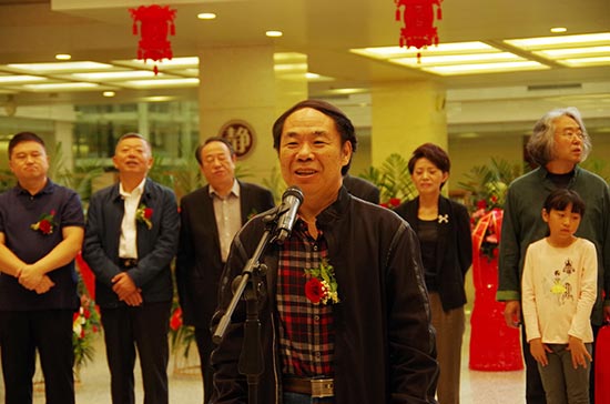 "翰墨秋韵迎国庆—张金梁斗方书法展"长春开展