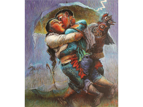 作品名称：雷雨系列