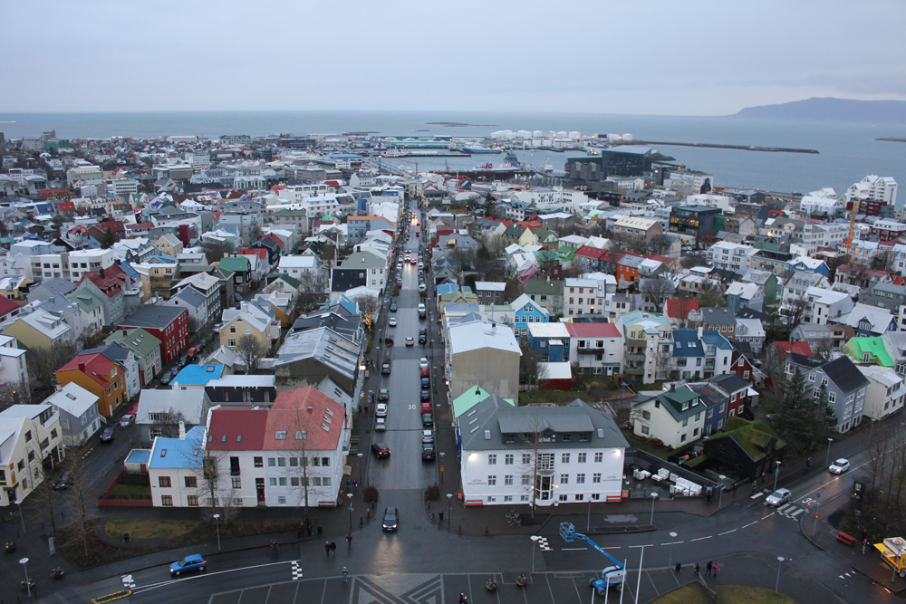 图:冰岛首都雷克雅未克