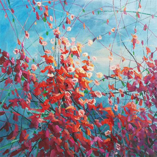 "花藤艳舞-姚金贵油画巡展"