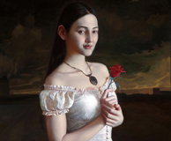 露珠儿 100X80CM