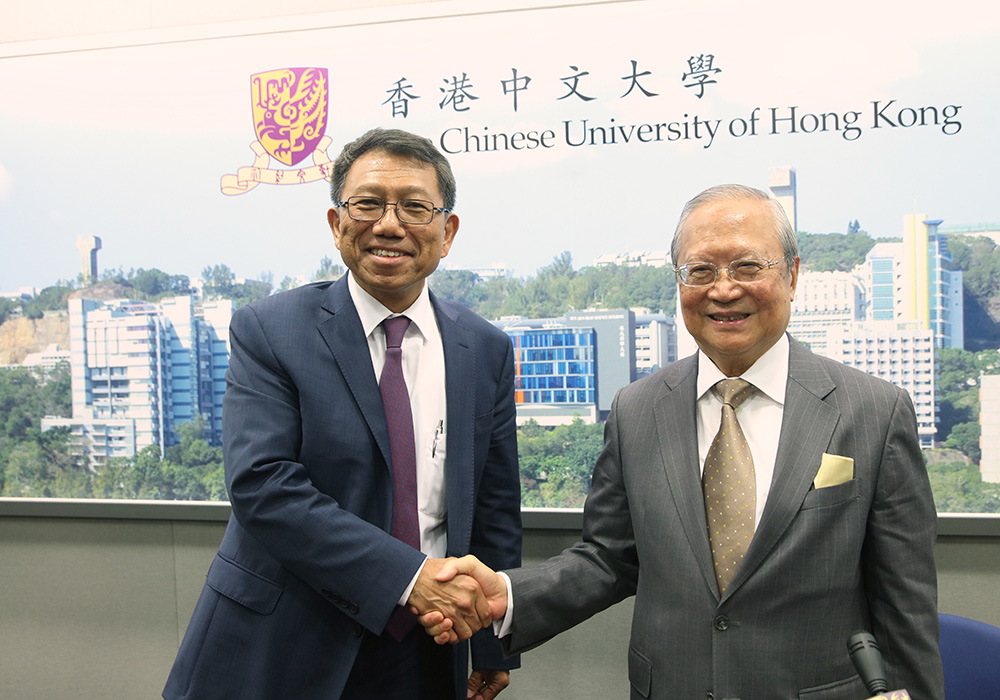 香港中文大学校董会昨日傍晚举行特别会议,一致通过任命唯一校长候聘