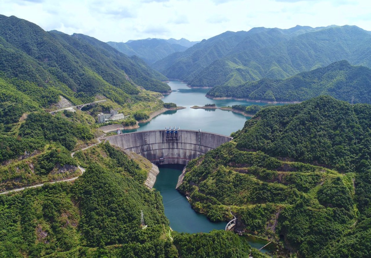 皎口水库图片