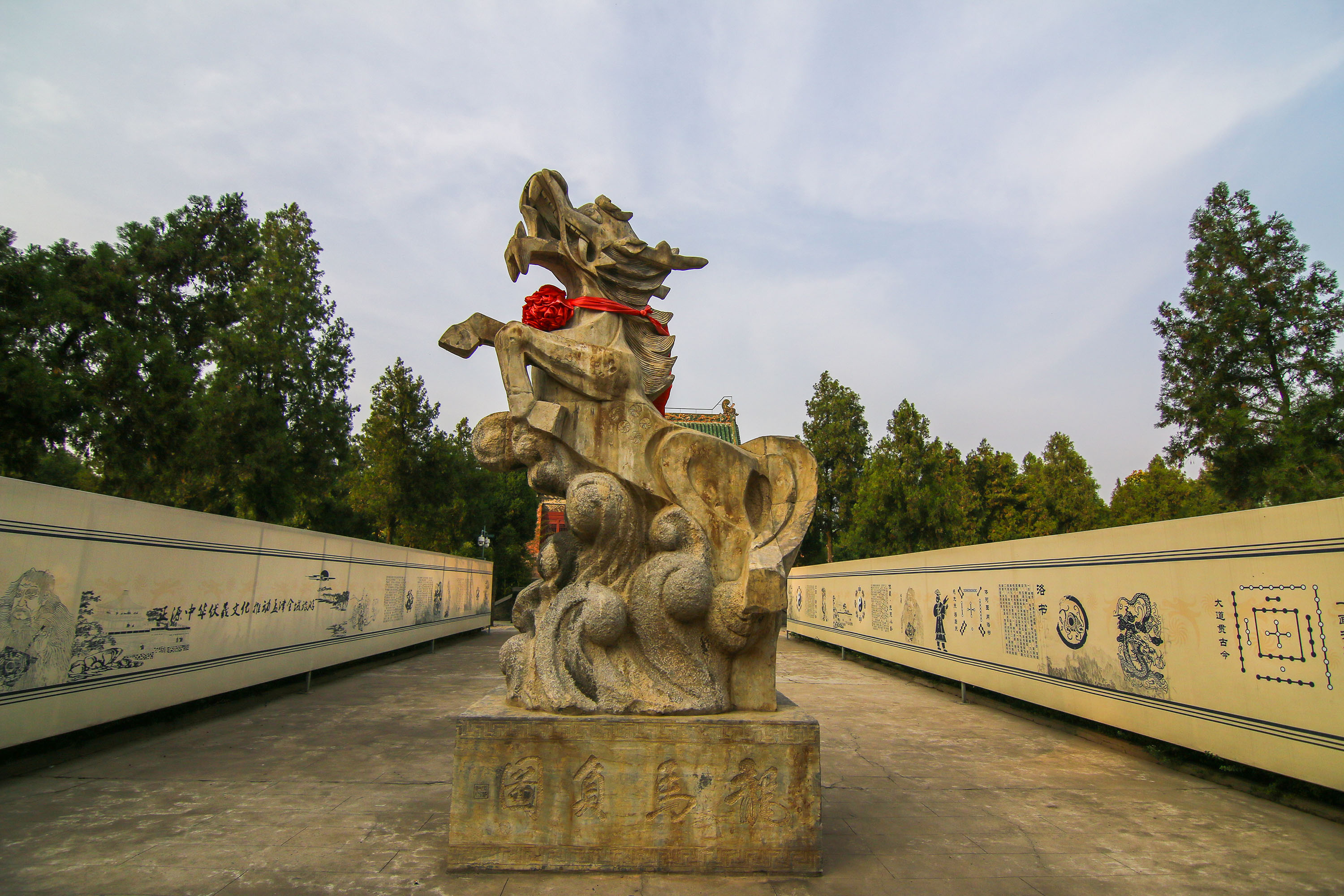 洛阳匾额博物馆,河洛古代石刻艺术博物馆,洛阳河洛石文化博物馆,龙马