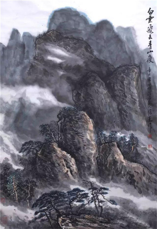 山水深情融笔墨:画家张勤艺术赏析