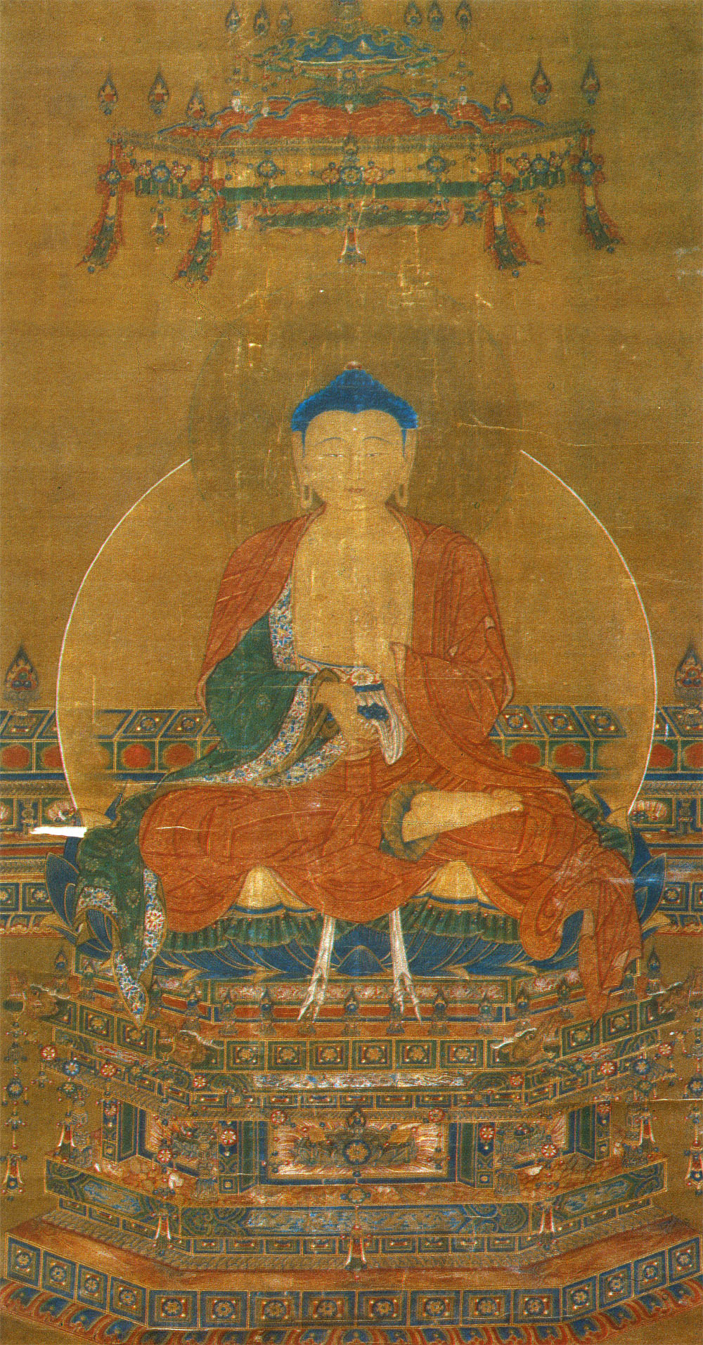 极品国宝明代宝宁寺水陆画 带你领略丰富的世界众生