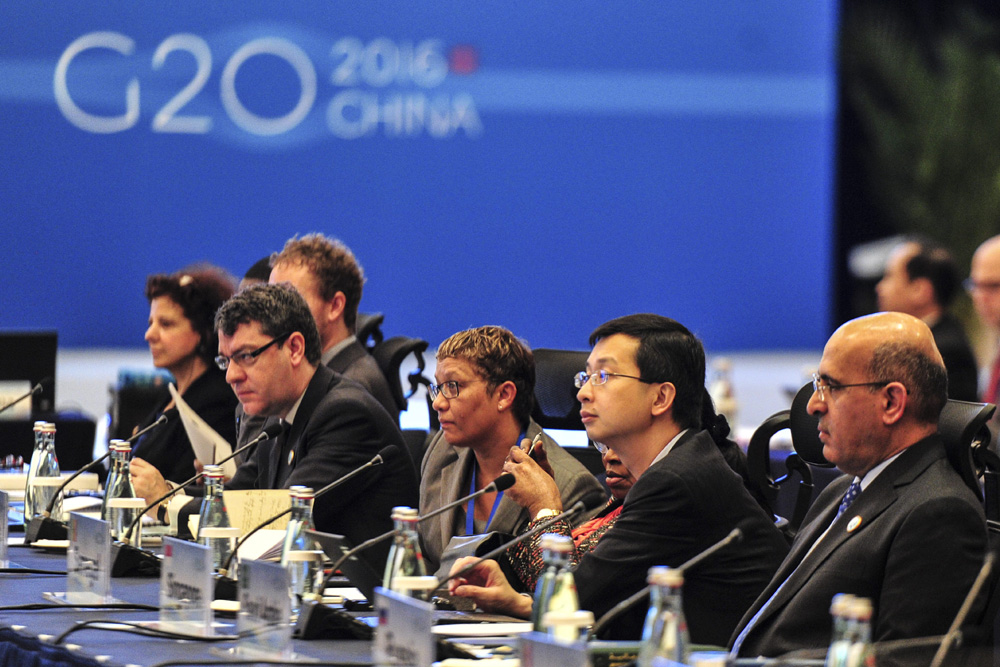 2016年二十国集团(g20)杭州峰会第二次协调人会议近日在广州举行.