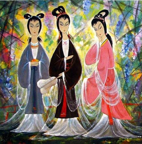 充满生命的律动 林风眠笔下的"新仕女图,是画家情感的自然流露